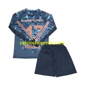 Bayern Monaco Musiala 42 Bambino Maglia Trasferta 2024/2025 Manica Lunga